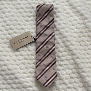 Burberry Silk Tie-Authentic-NWT